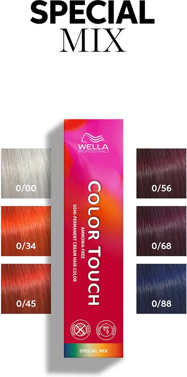 Wella Professionals Color Touch Special Mix 0/88 60ml - Zwart