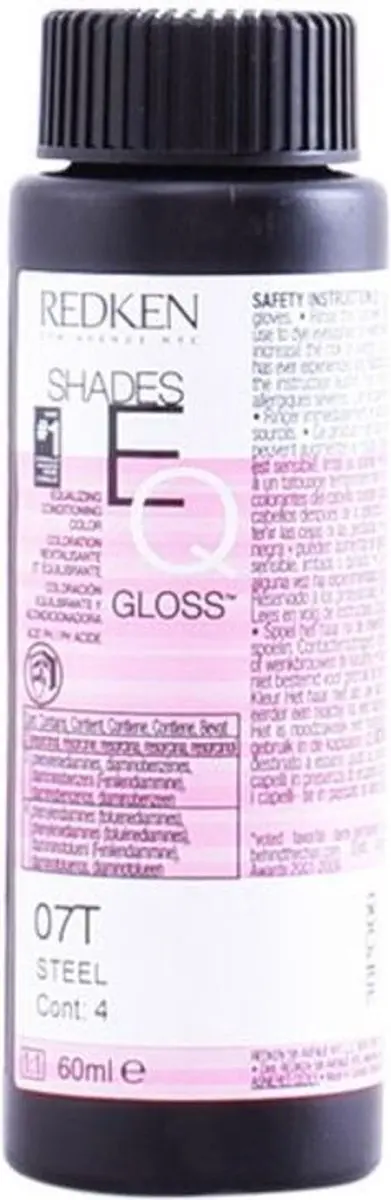 Redken Shades EQ Demi Permanent Haarverf 07T Steel - 60ml