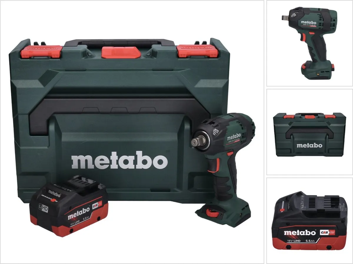 Metabo SSW 18 LTX 300 BL Slagmoersleutel 300Nm