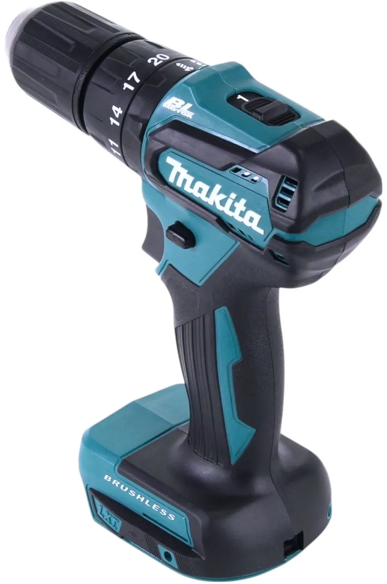 Makita DHP 483 Z Accu-klopboormachine 18V 40Nm Borstelloos - 20 Stuks Bitset