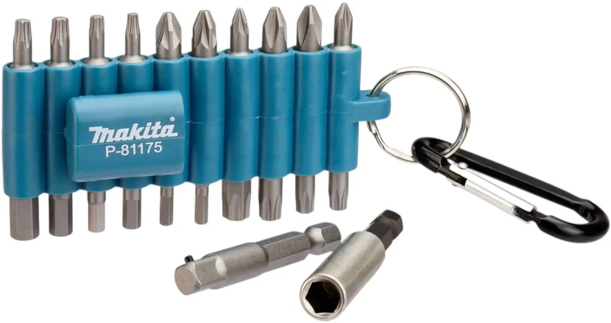 Makita DHP 483 Z Accu-klopboormachine 18V 40Nm Borstelloos - 20 Stuks Bitset