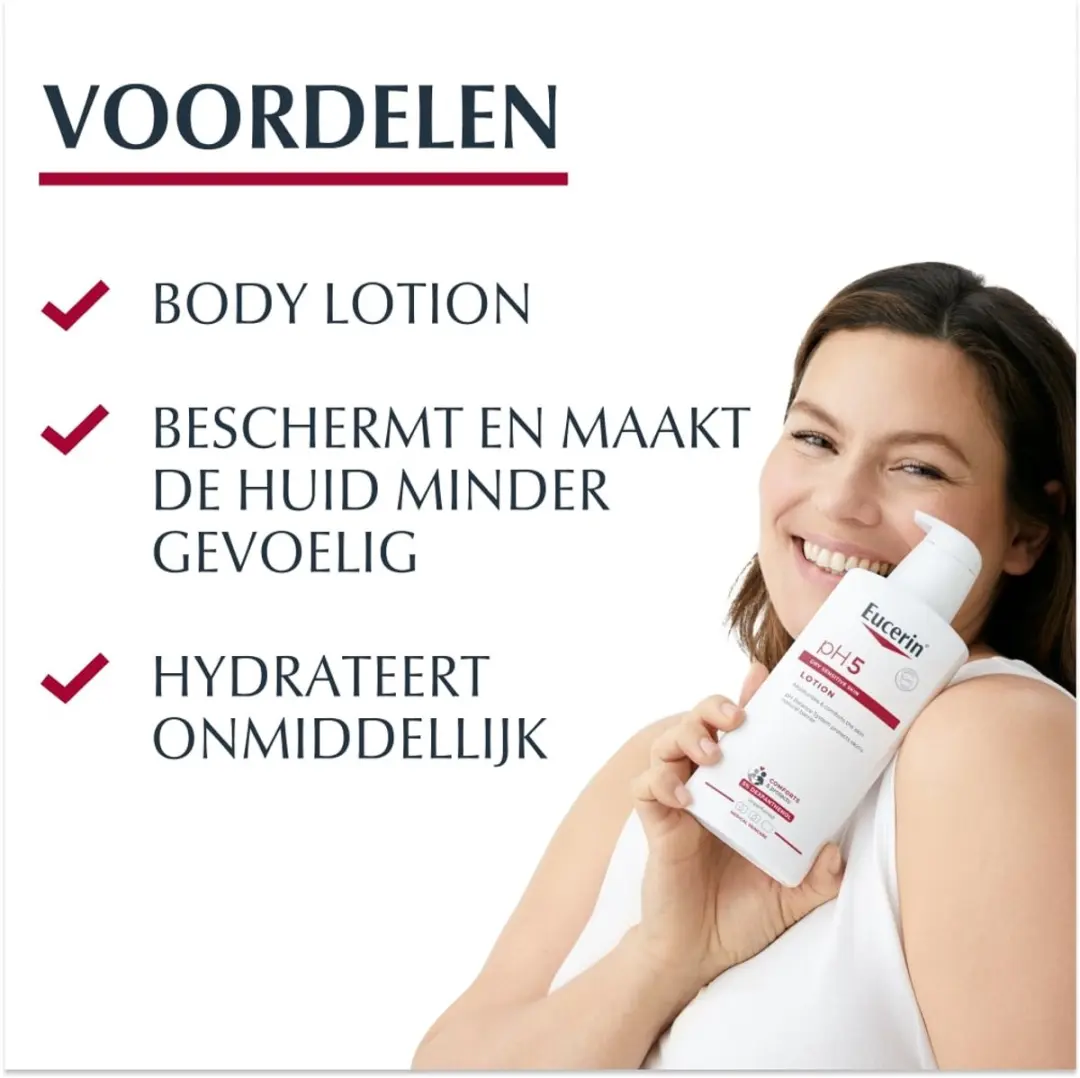 Eucerin pH5 Bodylotion Ongeparfumeerd 400ml - 2 Stuks