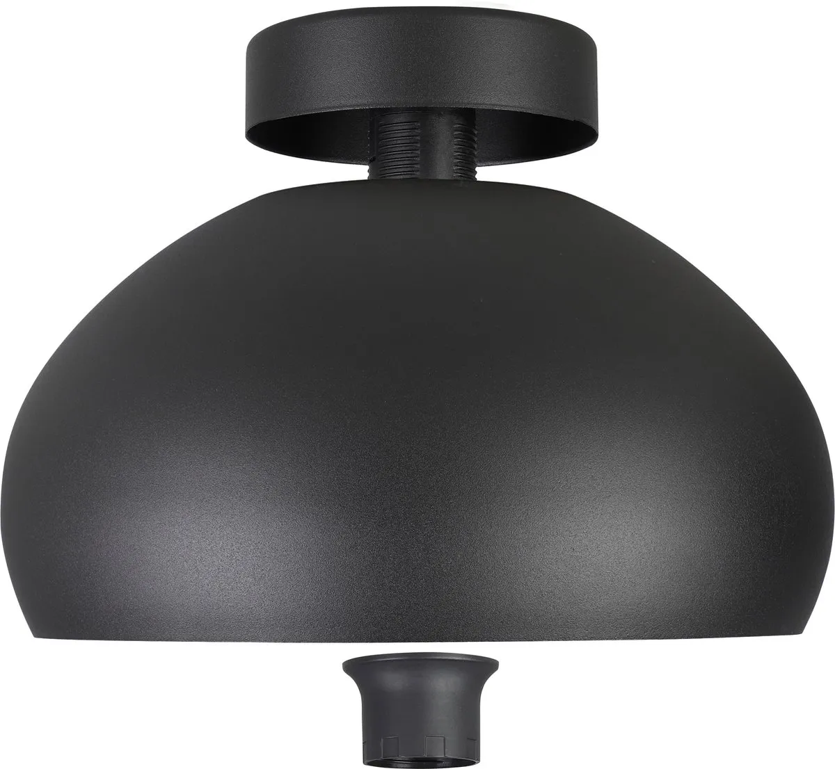 Eglo Mogano 2 Plafondlamp Ø28cm - Zwart/Goud