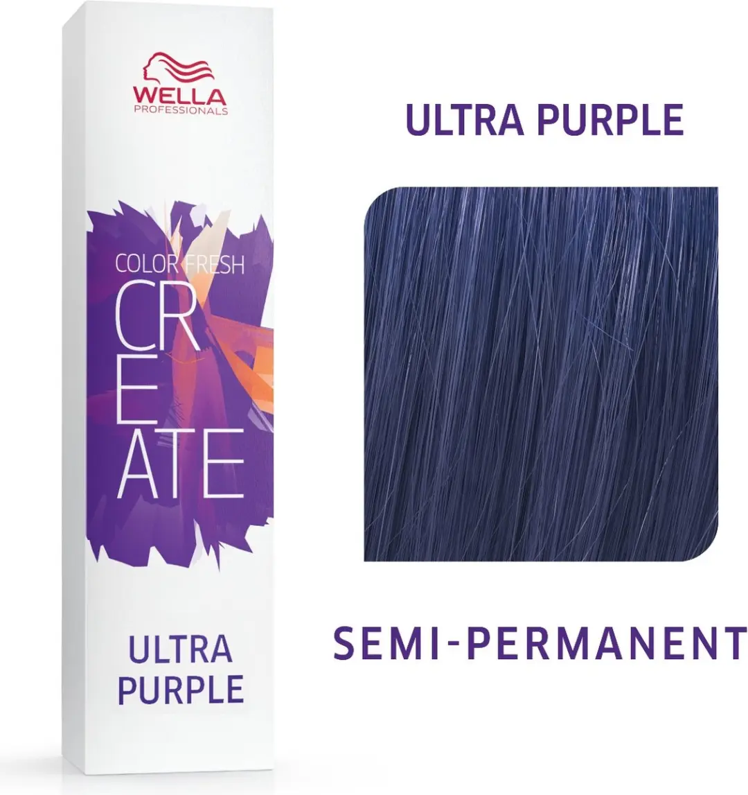 Wella Professionals Color Fresh Create Haarverf Ultra Purple 60ml - Zwart - afbeelding 6 van 6