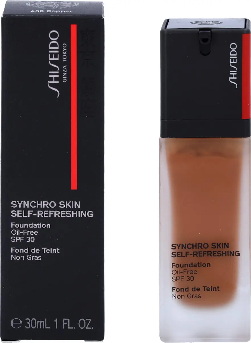Shiseido Nº450 Crème Make-up Basis - 30ml - Copper