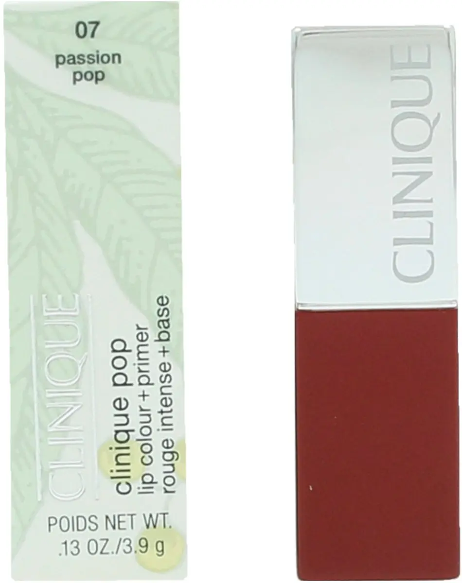 Clinique Pop Lip Colour + Primer Passion Pop - 3.9g - afbeelding 6 van 6