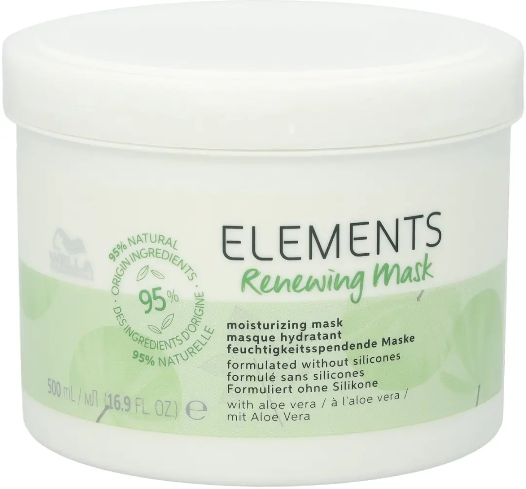 Wella Professionals Elements Renewing Mask 500ml - Without Silicones