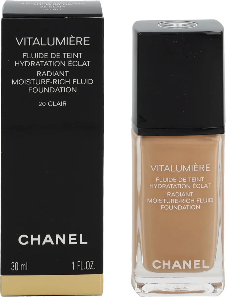 Chanel Vitalumière Foundation #20 Clair 30ml