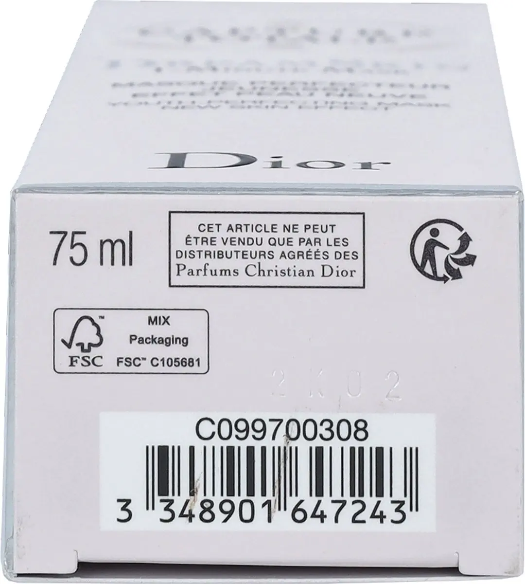 Dior Capture Totale Dreamskin 1 Minute Mask 75ml