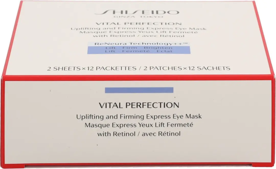 Shiseido Vital Perfection Oogpatches 12 Stuks