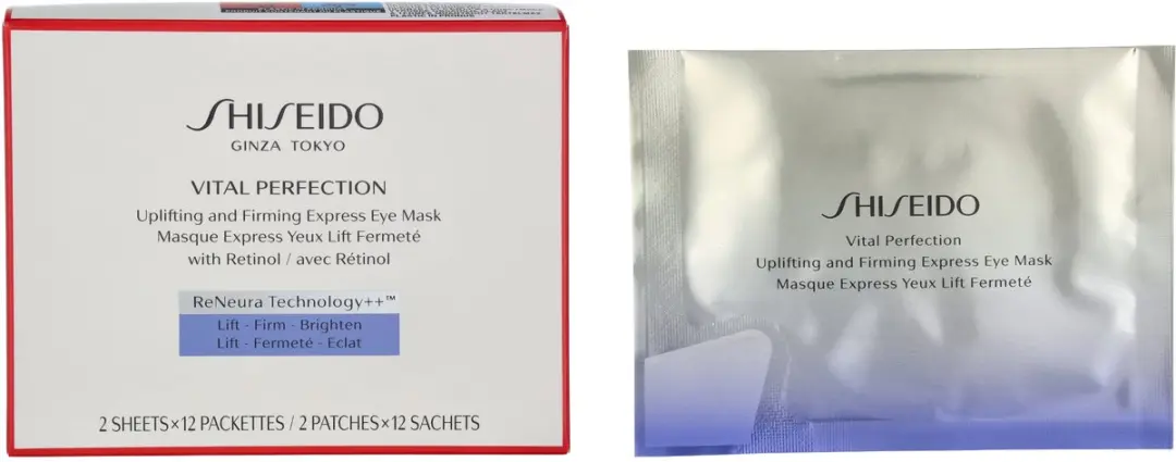 Shiseido Vital Perfection Oogpatches 12 Stuks