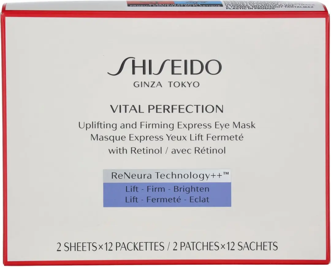 Shiseido Vital Perfection Oogpatches 12 Stuks
