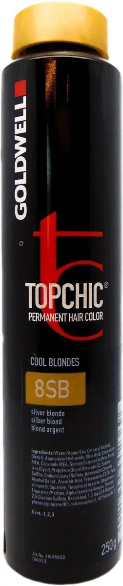 Goldwell Topchic Depot Bus 8-SB Zilver Blond 250ml - afbeelding 6 van 6