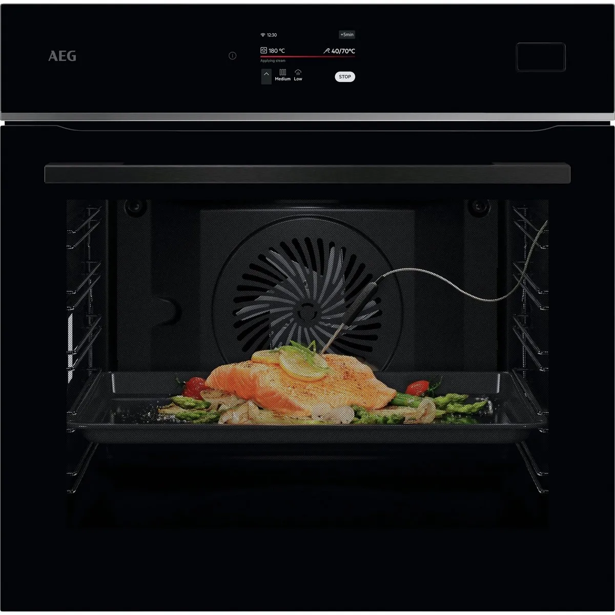 AEG TB8SB73ZAB Inbouwoven 70L