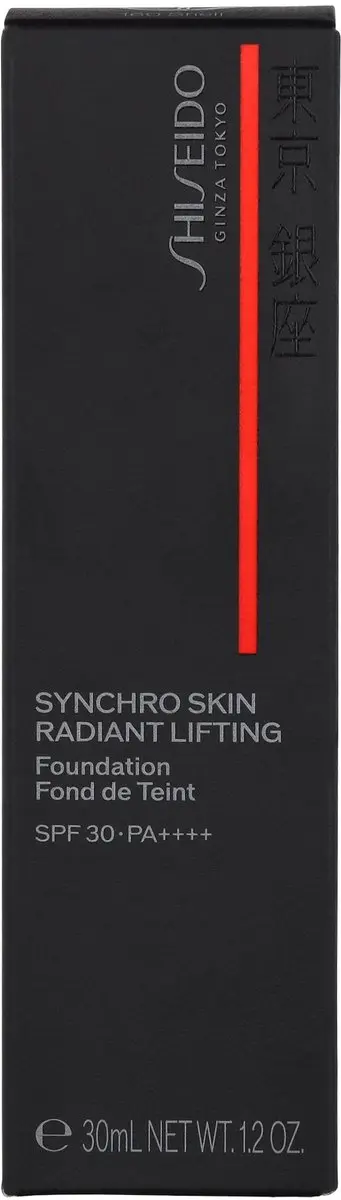 Shiseido Synchro Skin Radiant Lifting Foundation 30ml - 160 Shell