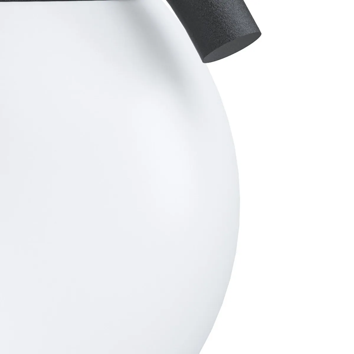 Eglo Prata Vecchia Wandlamp Buiten E27 - 20cm - Zwart/Wit