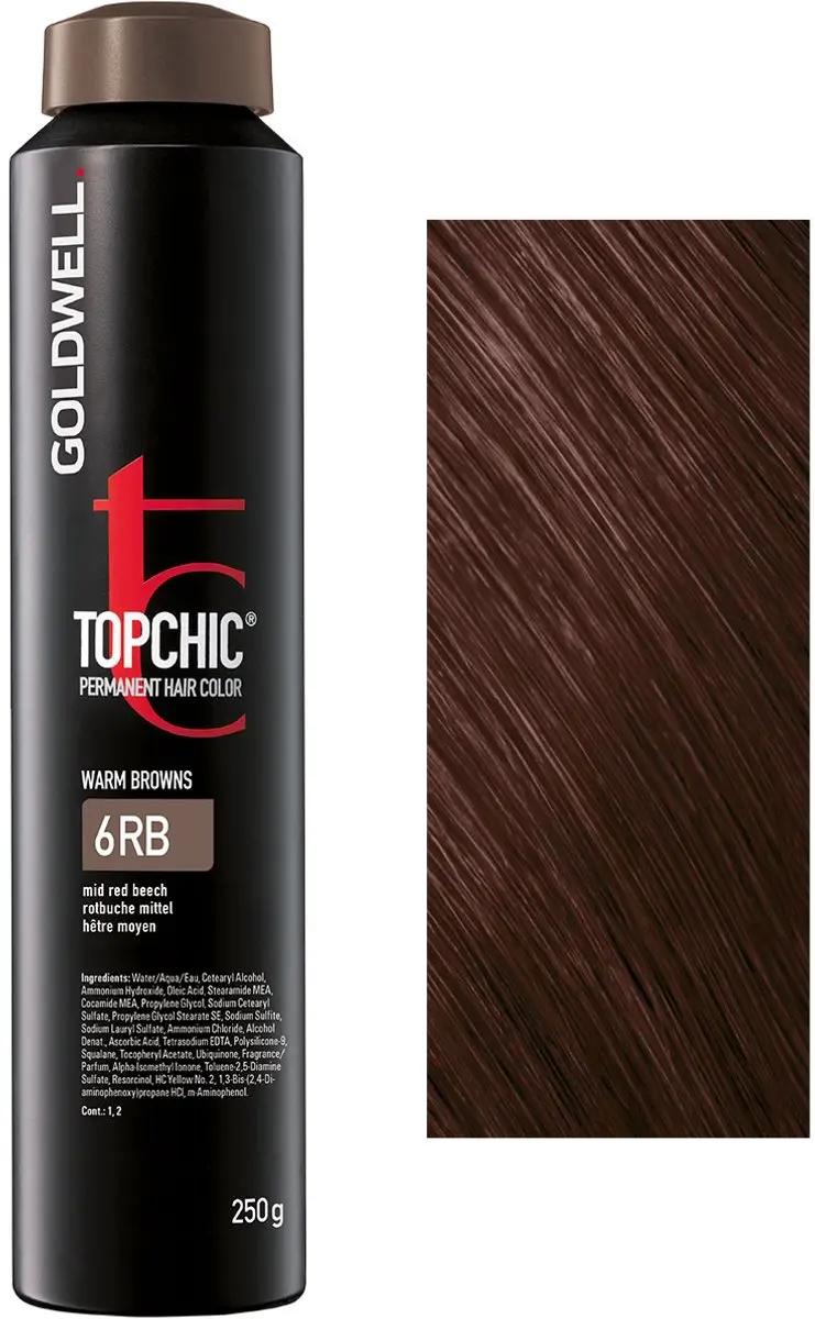 Goldwell Topchic Depot Bus 250ml - 6RB Permanent Full Coverage