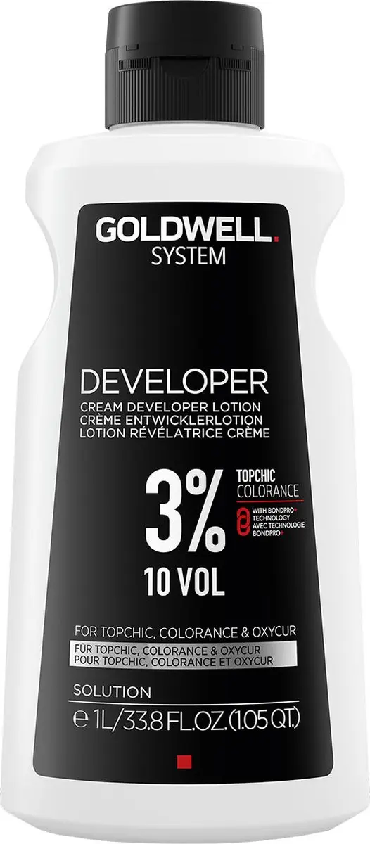Goldwell System Developer Lotion 1000ml - Bruin