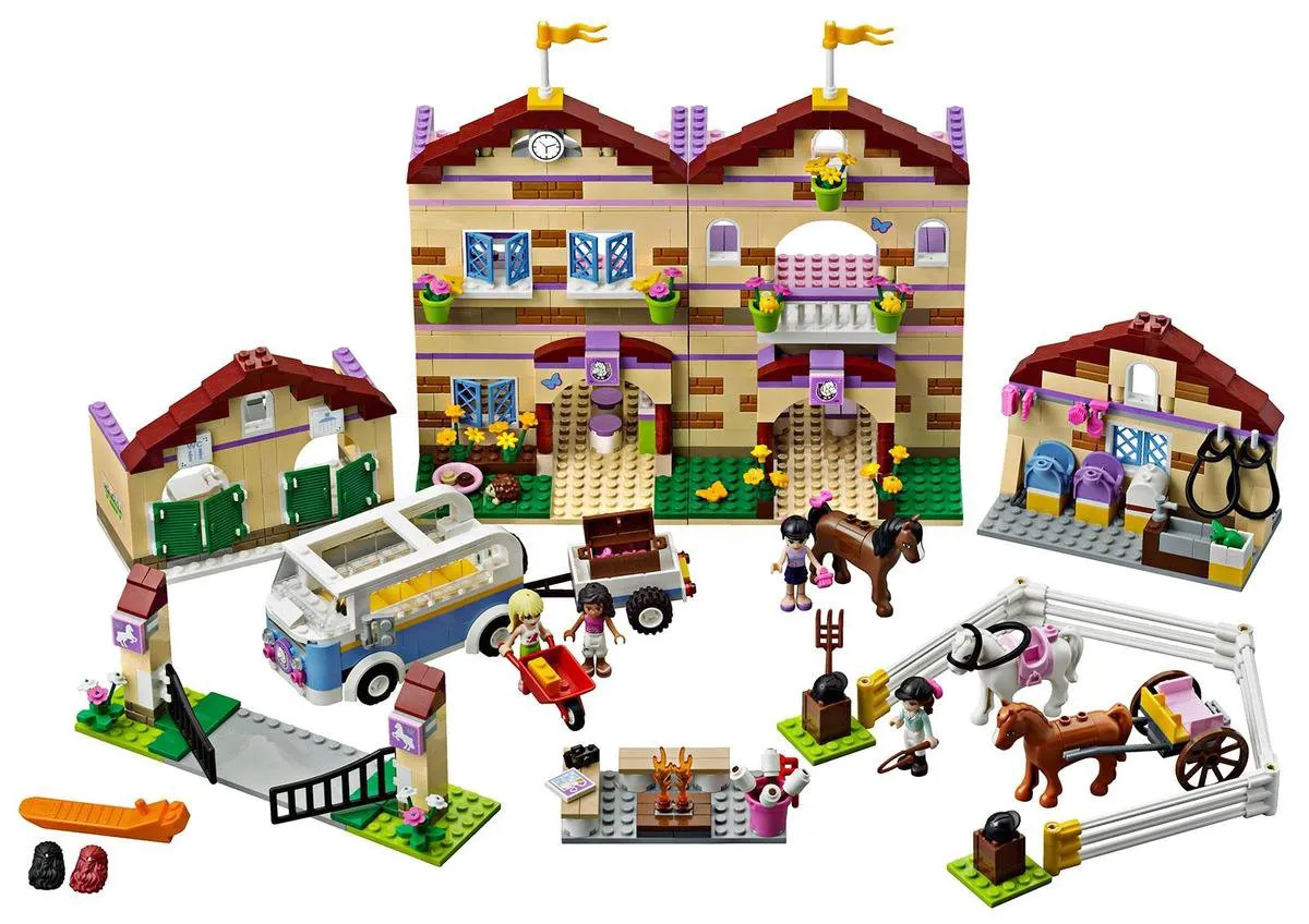 LEGO Friends Paardenkamp 3185 - 1096 Stukken - afbeelding 2 van 2