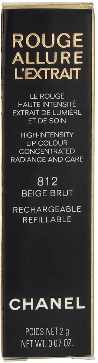 Chanel Rouge Allure L'extrait Lipstick Beige Brut #812 - 2g