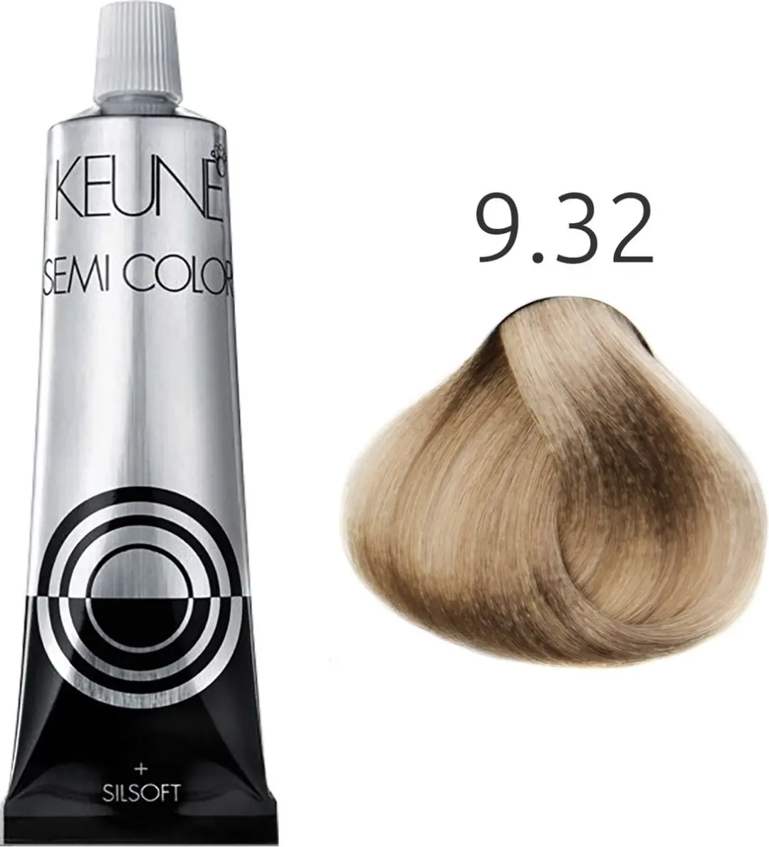 Keune Semi Color 9.32 Zwart 60ml