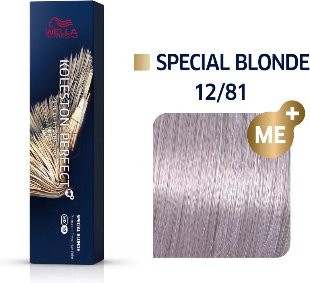 Wella Professionals Koleston Perfect Me+ 12/81 Permanent Haarkleur 60ml