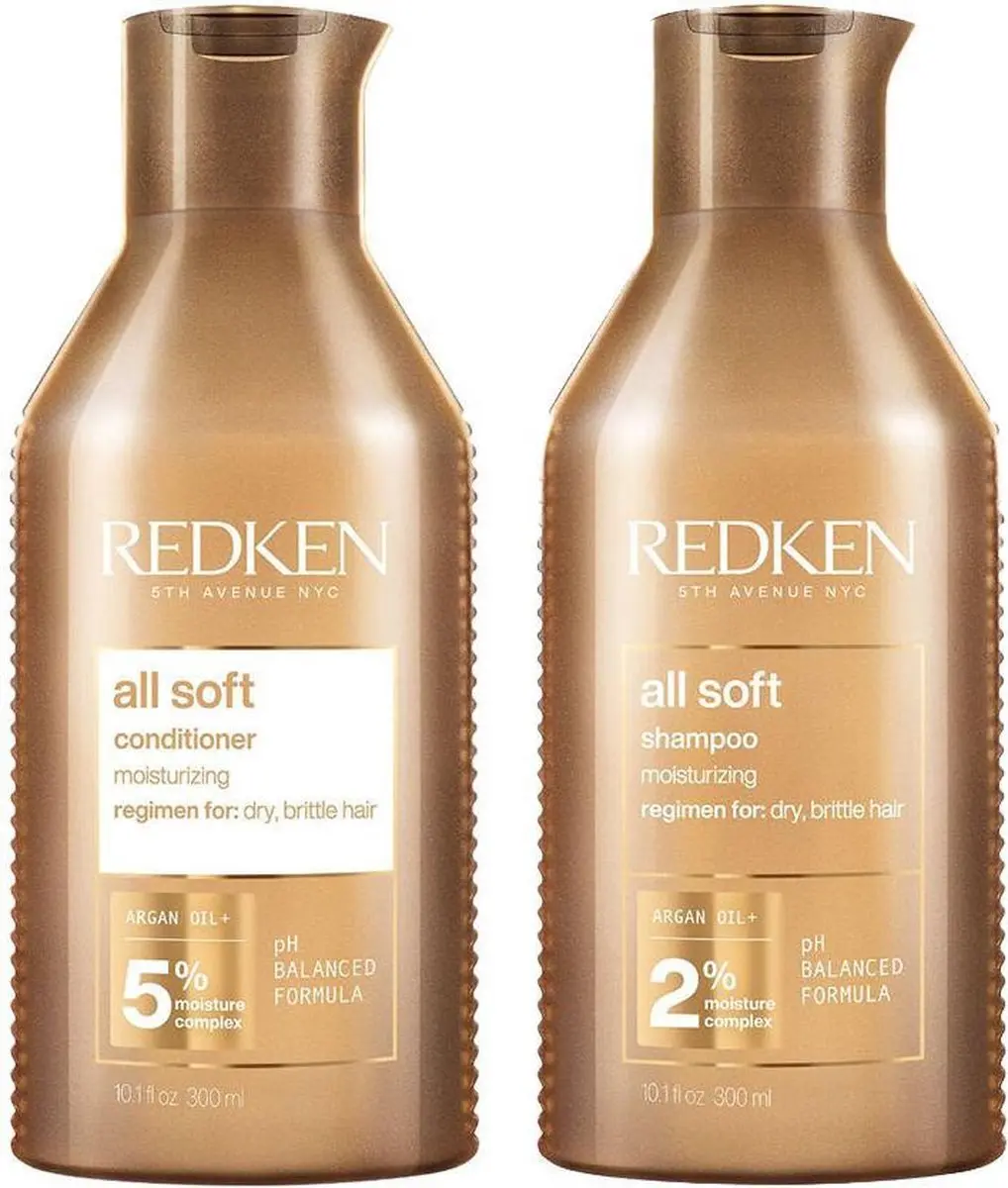Redken All Soft Shampoo & Conditioner Duo 2x500ml