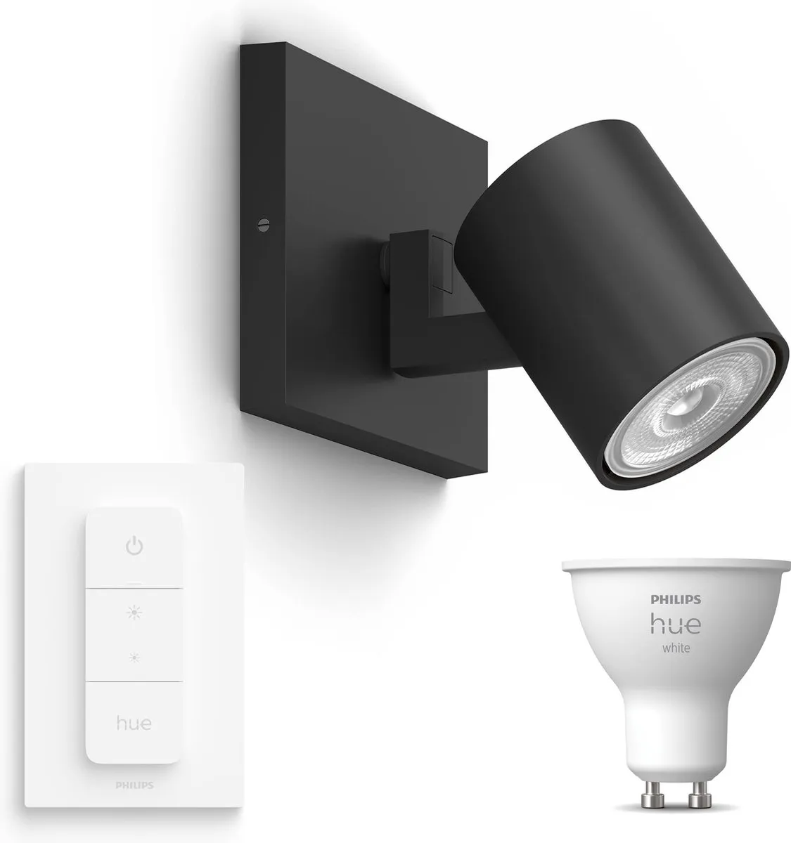 Philips Hue Runner Opbouwspot Zwart