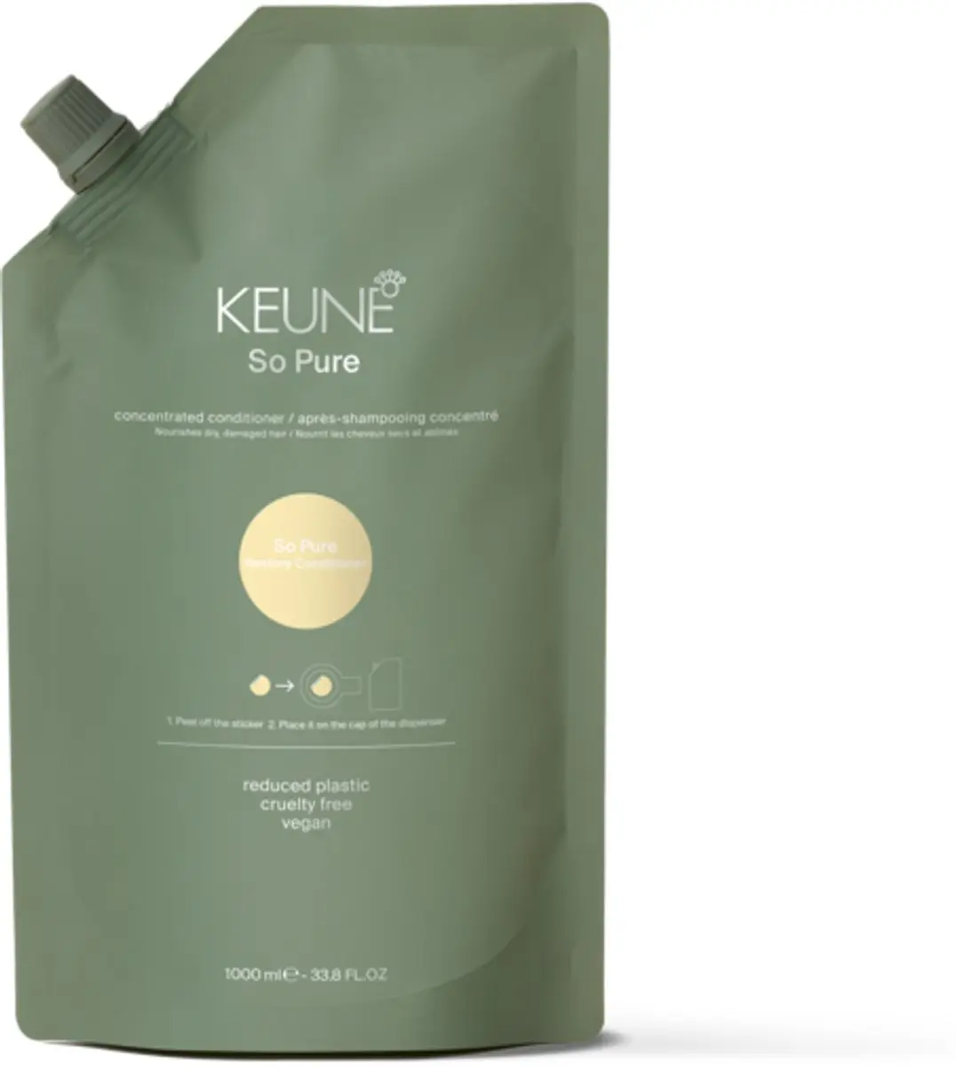 Keune So Pure Polish Conditioner Refill 1000ml