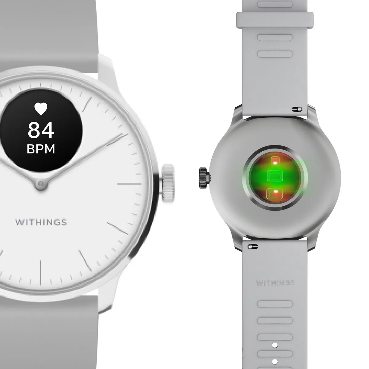 Withings ScanWatch Light - 37mm - Hybride Smartwatch - Wit