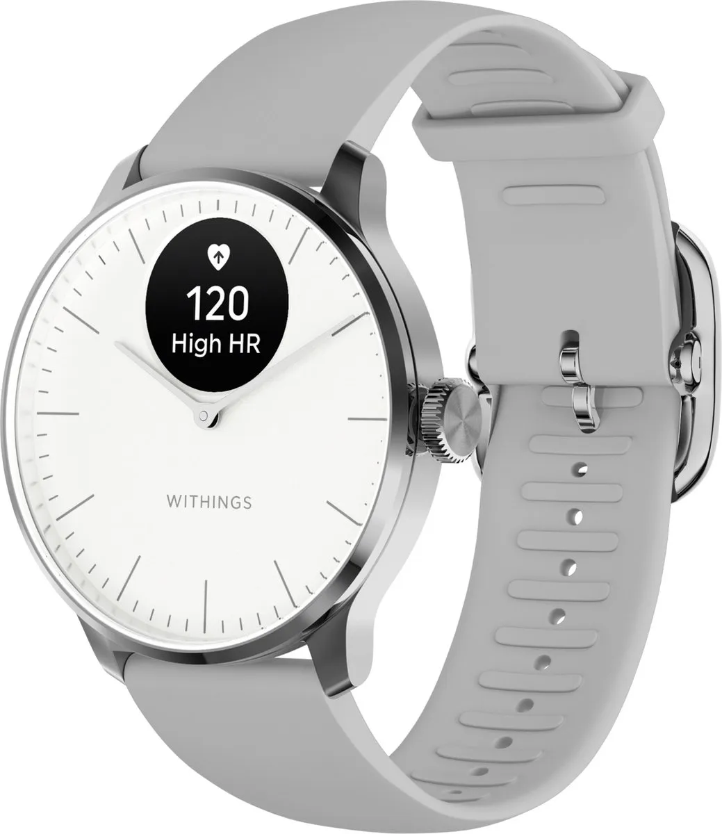 Withings ScanWatch Light - 37mm - Hybride Smartwatch - Wit