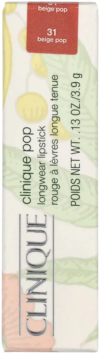 Clinique Pop Longwear Lipstick 31 Beige Pop - 3.9g
