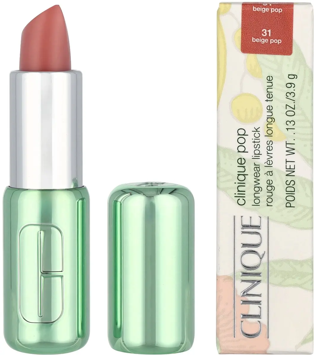 Clinique Pop Longwear Lipstick 31 Beige Pop - 3.9g