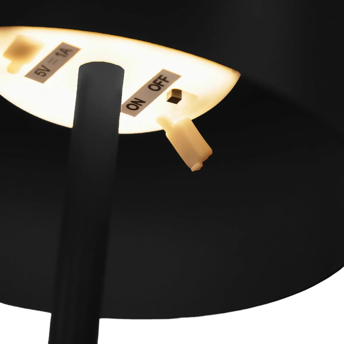 Eglo Roccanova-L Staande Lamp Zwart - Oplaadbaar 22u - Solar - 120cm