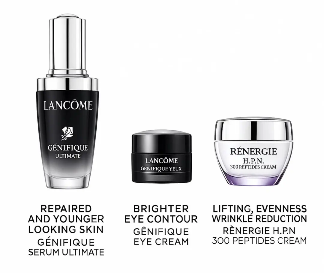 Lancôme Génifique Ultimate Anti-Age Routine - 3 Stuks