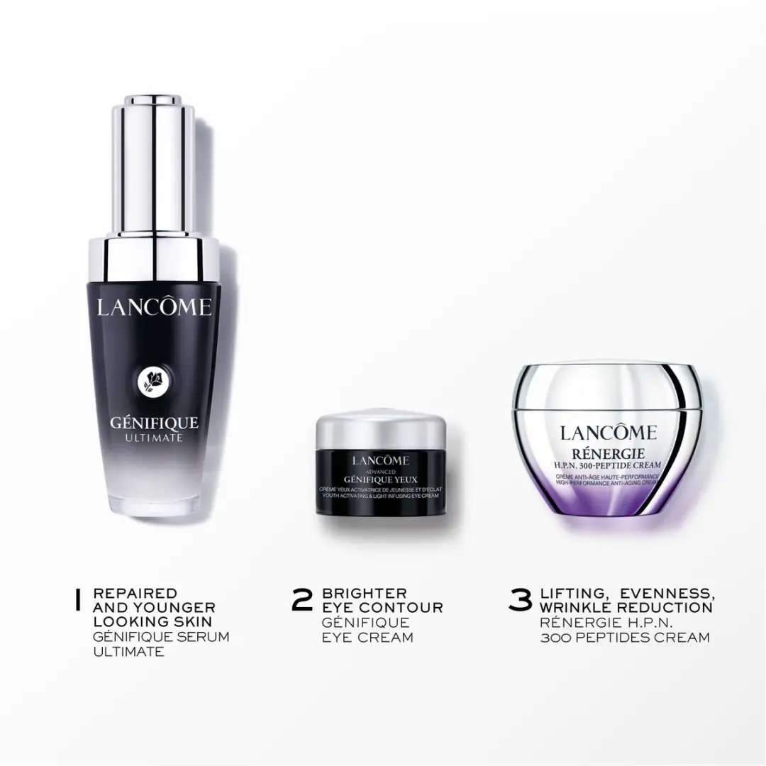 Lancôme Génifique Ultimate Anti-Age Routine - 3 Stuks