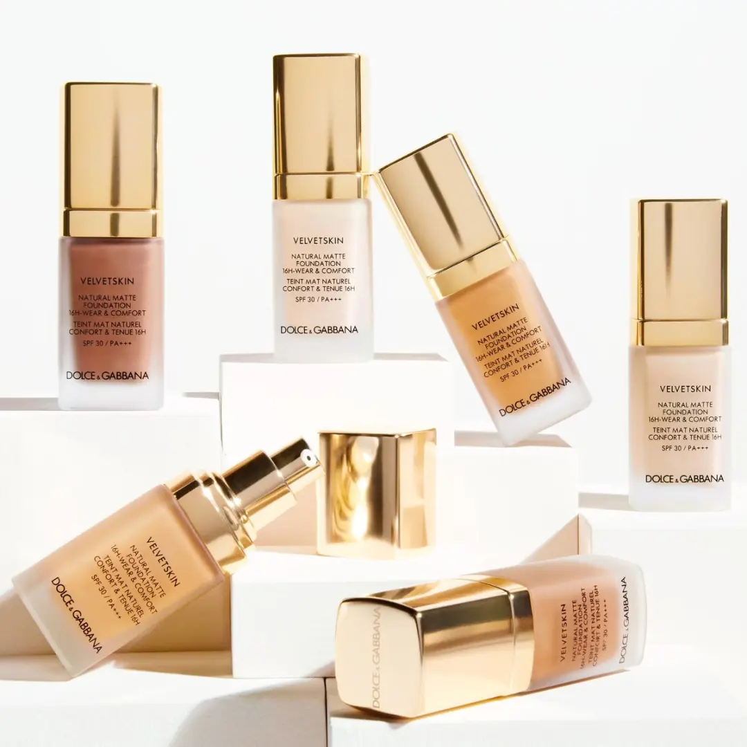 Dolce & Gabbana Velvetskin Natural Matte Foundation 350 Bronze