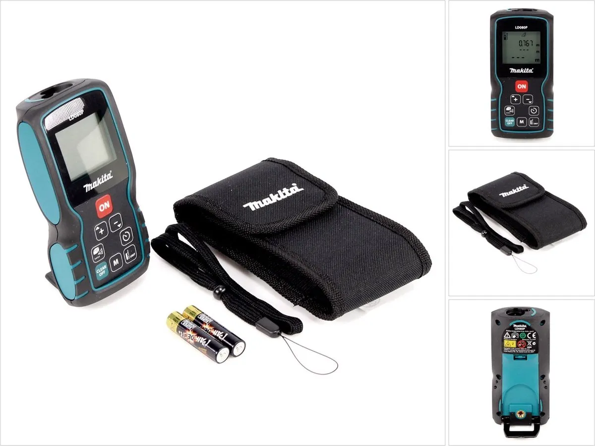 Makita LD080P Afstandsmeter 80m