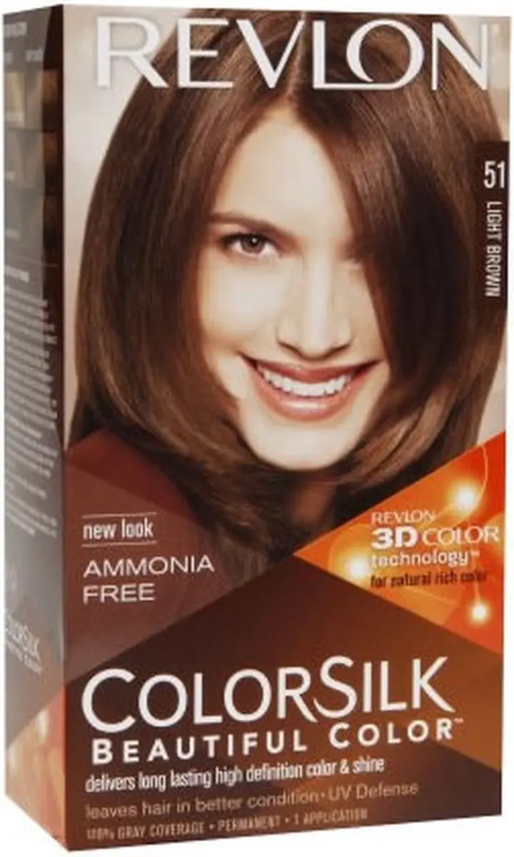 Revlon Colorsilk Haarkleur Lichtbruin 3ml