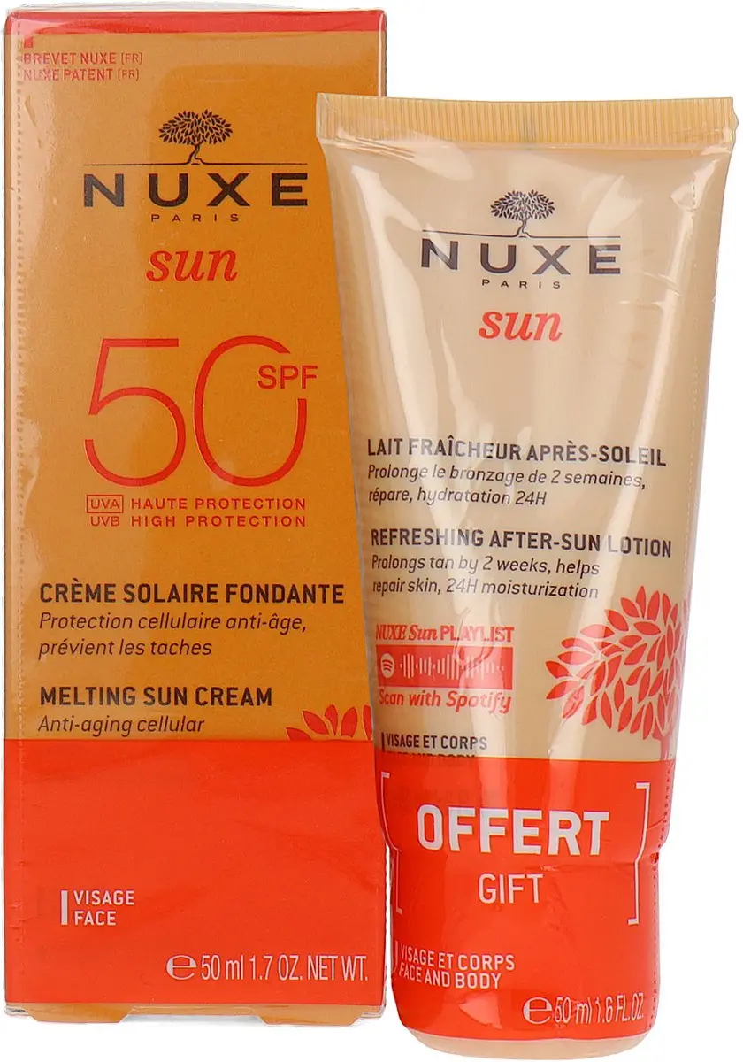 Nuxe Sun Fondant Face Cream SPF50