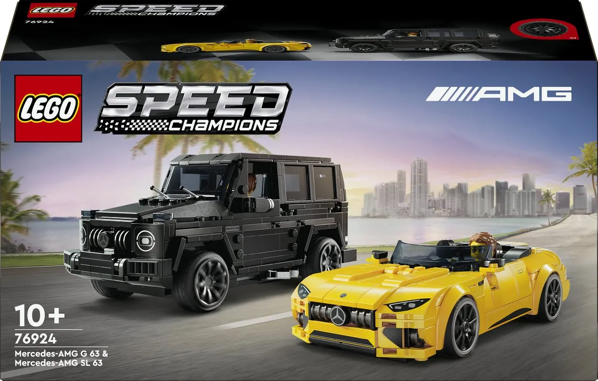 LEGO Speed Champions Mercedes-AMG G 63 & SL 63 76924
