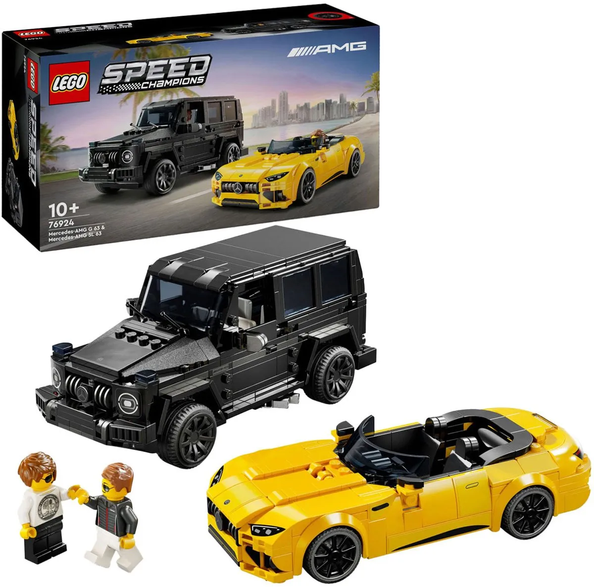 LEGO Speed Champions Mercedes-AMG G 63 & SL 63 76924 - 806 Stukken