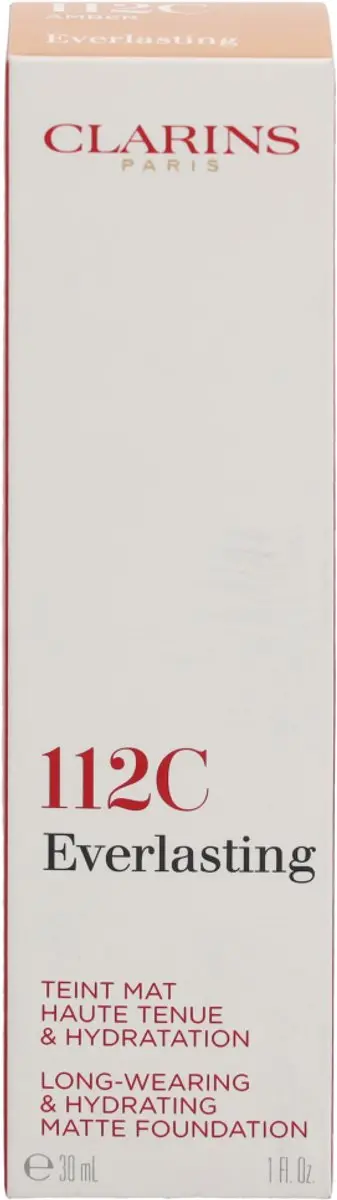 Clarins Everlasting Foundation 112C Amber - 30ml