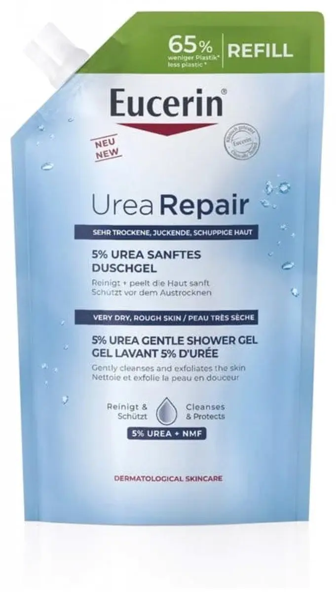 Eucerin UreaRepair Reinigingsgel 5% Urea Navulling 400ml