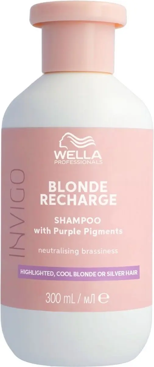 Wella Professionals Invigo Blonde Recharge Cool Blonde Shampoo 300ml