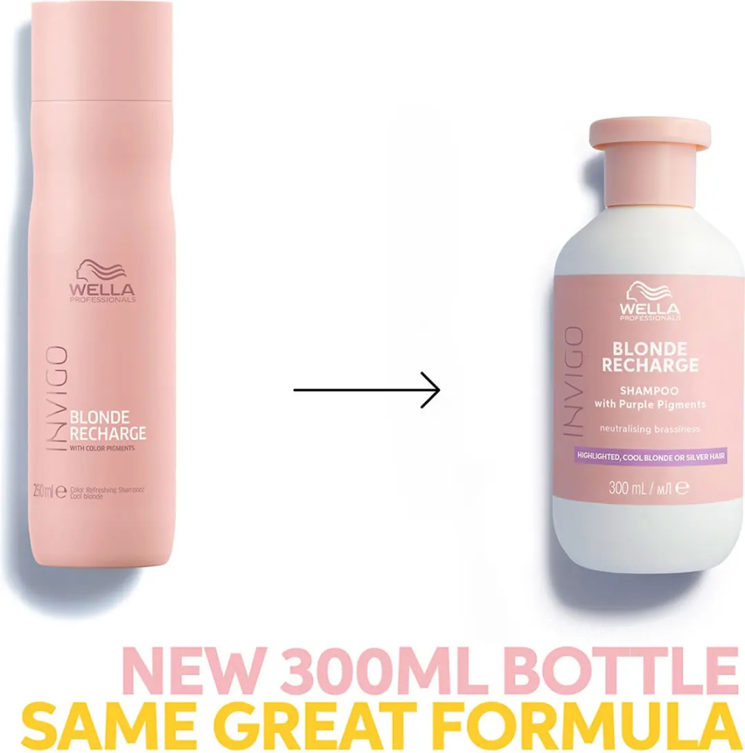 Wella Professionals Invigo Blonde Recharge Cool Blonde Shampoo 300ml