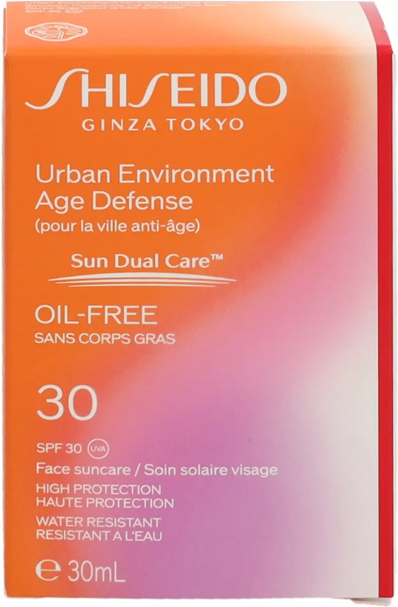 Shiseido Urban Environment Anti-ageing Sun Cream SPF 30 - 30ml