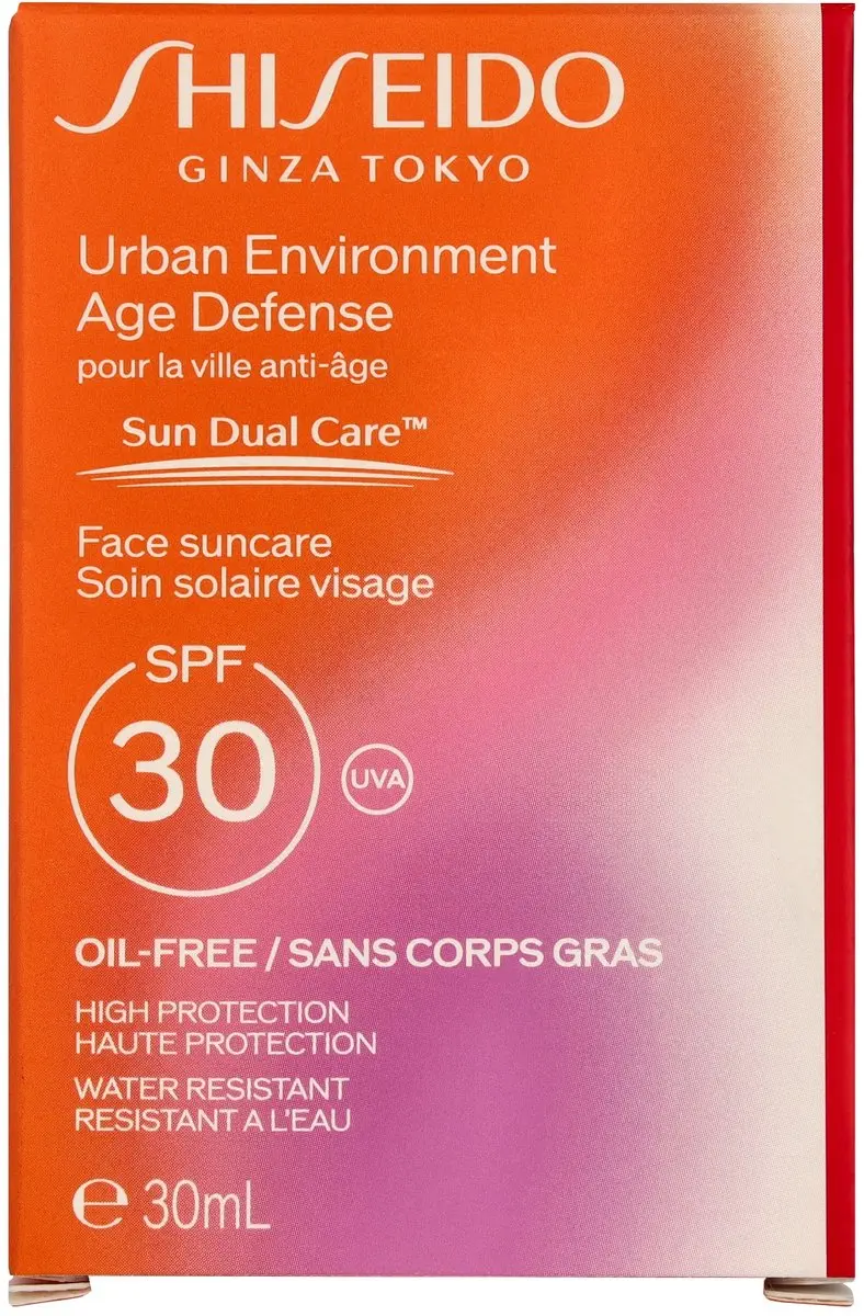 Shiseido Urban Environment Anti-ageing Sun Cream SPF 30 - 30ml