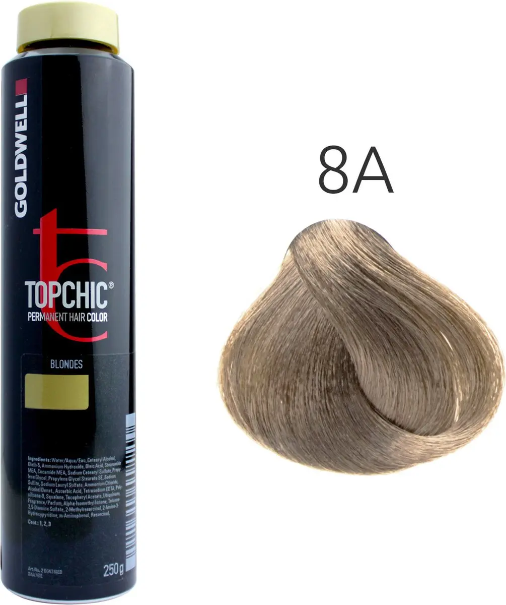 Goldwell Topchic Depot Bus 8-A Licht Asblond 250ml