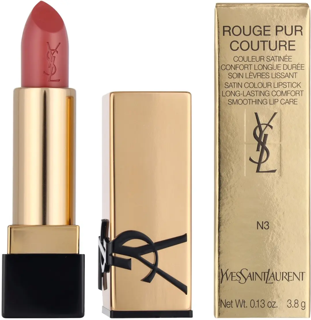 Yves Saint Laurent Rouge Pur Couture Lippenstift N3 Nude Décolleté 3,8g - afbeelding 6 van 6